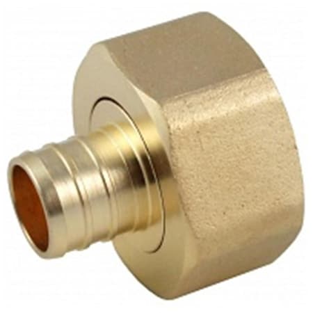 Homewardbound 0.75 x 1 in. Brass Barb Female Swivel Adapter HO593859